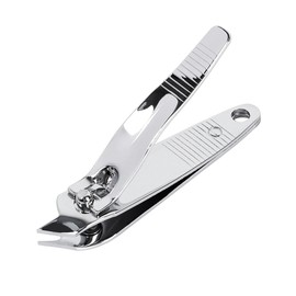 Sourcingmap Sharp Nail Clippers, Stainless Steel Slanted Edge Toenail Cutter Trim Fingernail Clipper for Women, Professional Toenail Clippers Manicure Tool for Men Thick Nails