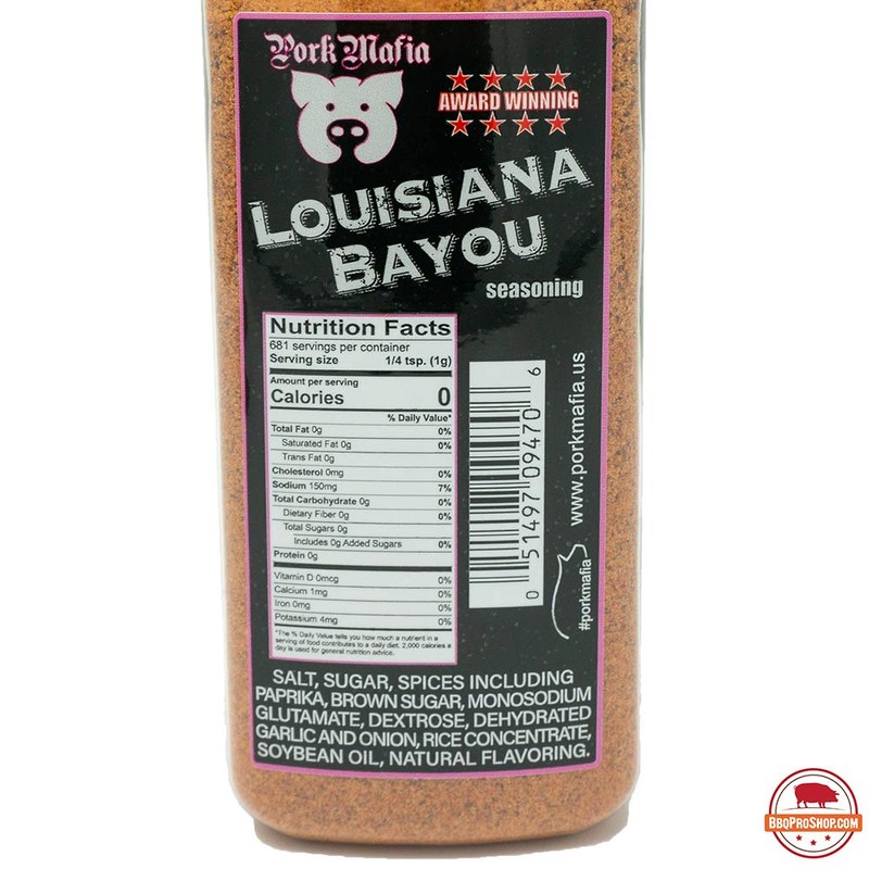 #PorkMafia Louisiana Bayou 24 oz