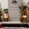 Hushee 30 Pcs Integrated Wedding Lantern Centerpiece Rustic Wooden Holder