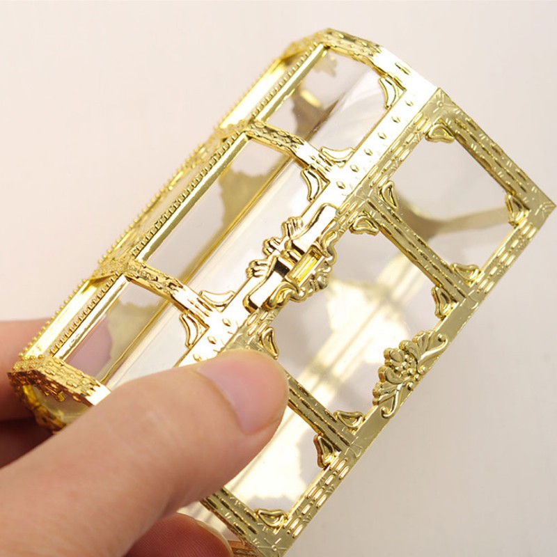 12pcs Hollow Candy Box Chocolates Container Ornamnet Gift Jar Decoration