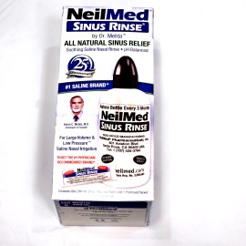 NeilMed Sinus Rinse  Squeeze Bottle One Pack Allergy Nasal Irrigation Exp 2029