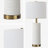 Reaketon 26.5" Ceramic Table Lamps Set of 2, 3 Way