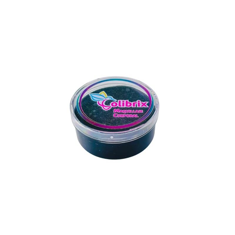 COLIBRIX, Tarro Negro, Maquillaje corporal base crema, Hipoalergenico 40g