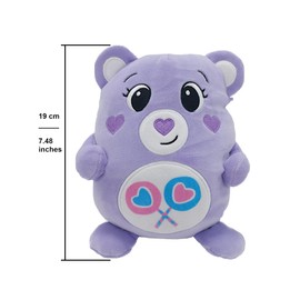 Squashy Podgies 19 cm Care Bear Lucky Bear Plush 6 Different Figures Cuddly Toy Super Soft