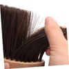 PACKOVE Wood Handle Soft Brush for Men's Beard Hairdressing Salon