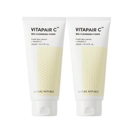 (Large capacity/tight foam) Total 600ml 1+1 Vita Fair C Big Cleansing Foam (대용량/쫀쫀거품) 총 600ml 1+1 비타페어C 빅 클렌징 폼