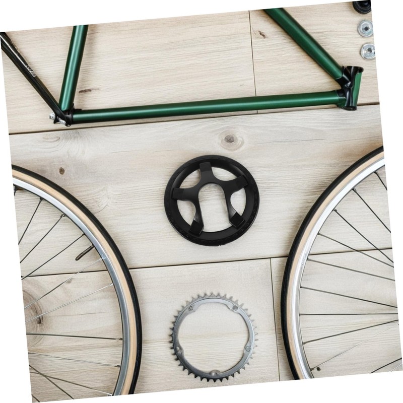 KOMBIUDA Bicycle Chainring Guard Durable Protection for Fixed Gear Mountain