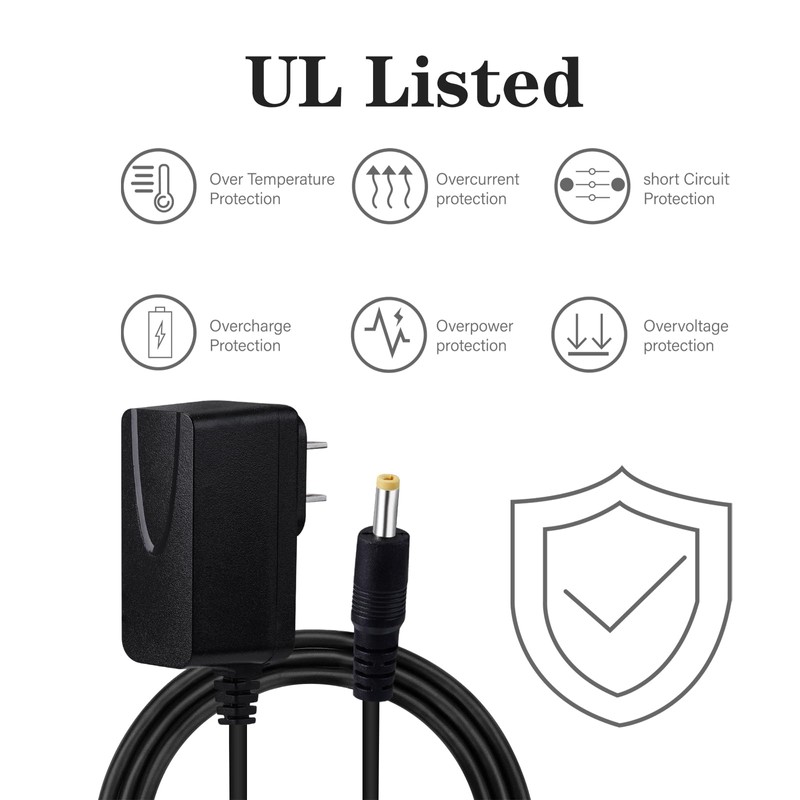 for Vseebox Power Cord Compatible with vSeeBox V1, V2, V3