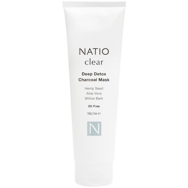 NATIO>NATIO Natio Clear Deep Detox Charcoal Mask 100g