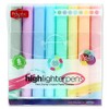 Premier Stationery Pro:Scribe Pastel Highlighter Pens. Assorted Colours. Pack of