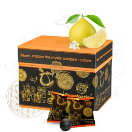 Share Pomelozzini® - 20 pieces special edition box, Fermented Pampelmuse, 30+months fermented, Share Swiss Fermented, Original Naturally Grown Fermented Pomelo