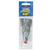 C&H Lures Pearl Baby Lure, Silver Tinsel Skirt, 3/4 oz