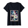 Womens Tarot Cards With Meanings On Them The Fool V-Neck