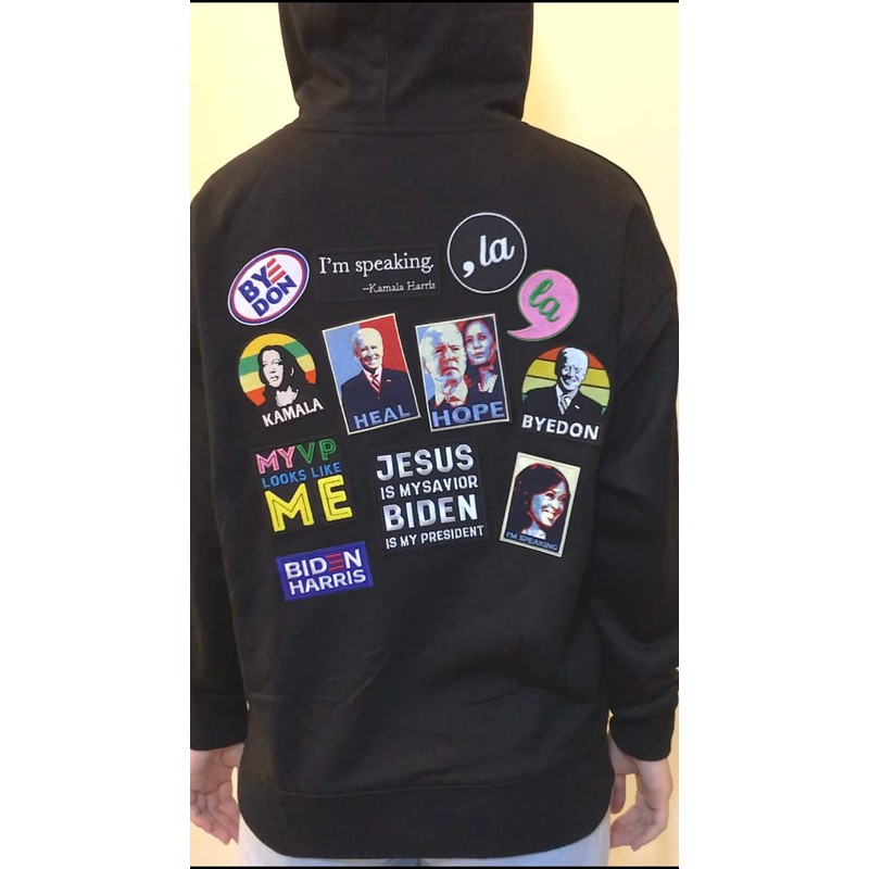 Cute-Patch Kama-la Kamala Harris Embroidered Iron on Patch