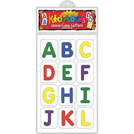 Barker Creek Learning Magnets, for Children, Uppercase Letters, Includes Letters in Alphabet, 38 Magnets (1120LM)