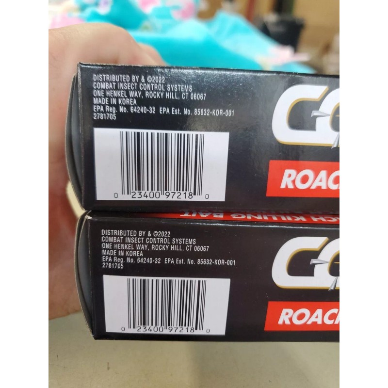 Combat LOT OF TWO Combat MAX ROACH KILLING BAIT STATION