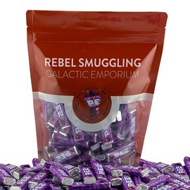 Grape Hard Candy Refill Rolls for Candy Dispensers Bulk 2LB Bag by Rebel Smuggling Galactic Emporium