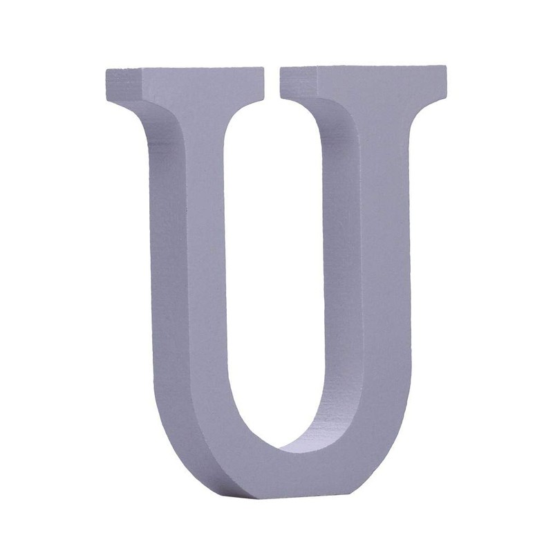 (biguddo) Bigood Alphabet Wooden Cut Initial Letter Wedding Wedding Display