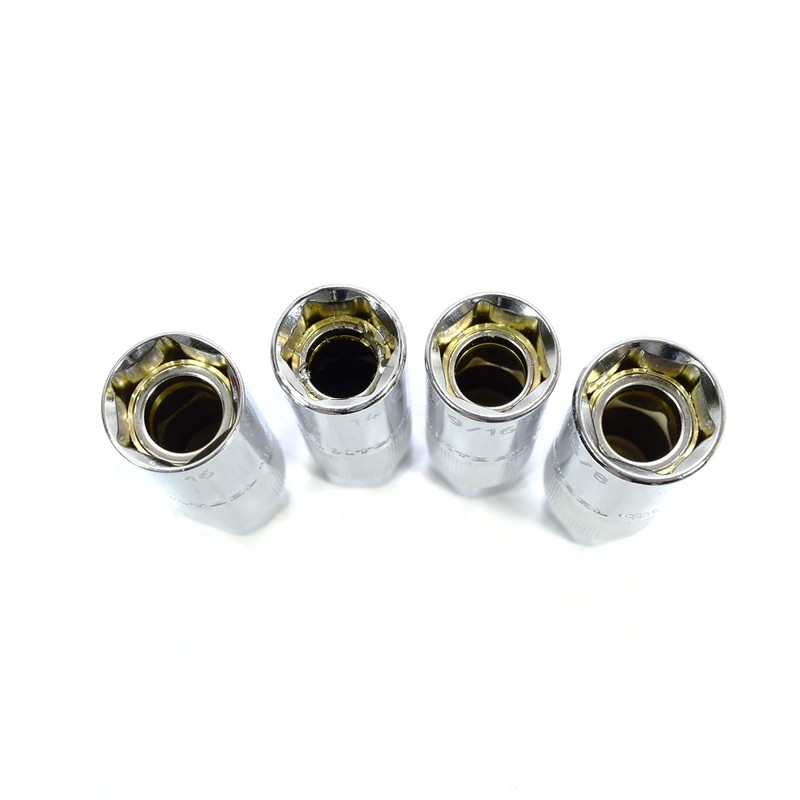 K Tool International Spark Plug Socket Set 3/8 Inch Magnetic