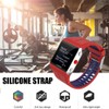 Silicone Watch Bands Replacement Bands Soft Comfortable Dual Color Watch