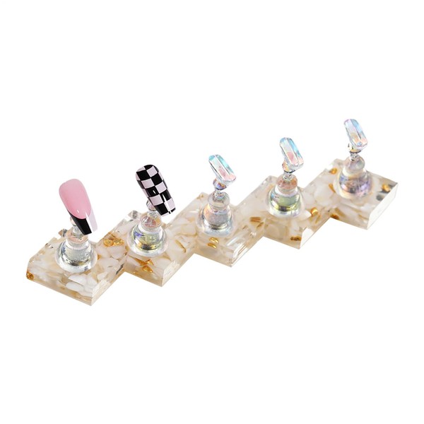 Nail Stand - Nail Holder for Display Painting,Reusable Artificial Storage