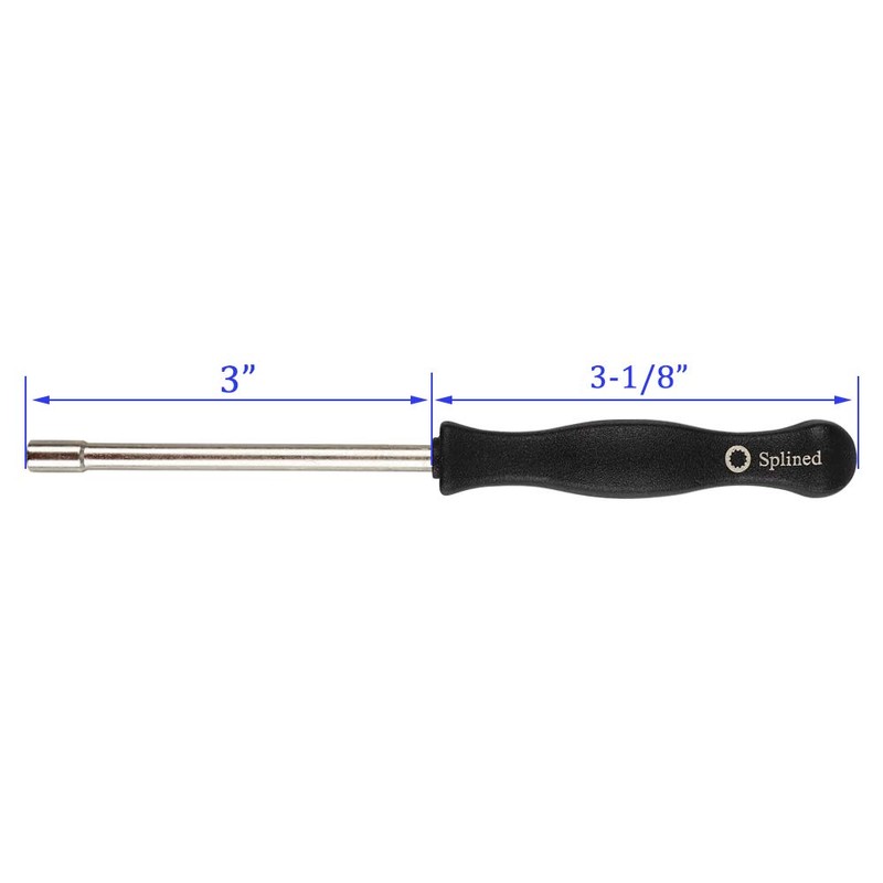 HUSWELL 21-Teeth Splined + A-Circle Carburetor Adjustment Tool Screwdriver Kit,