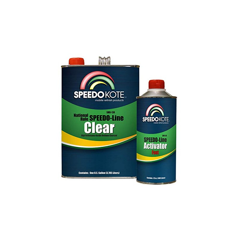 Speedokote SMR-130/60 - Automotive Clear Coat Fast Dry 2K Urethane,