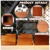 Remote Control Holder, Wooden TV Remote Holder for Table, Remote