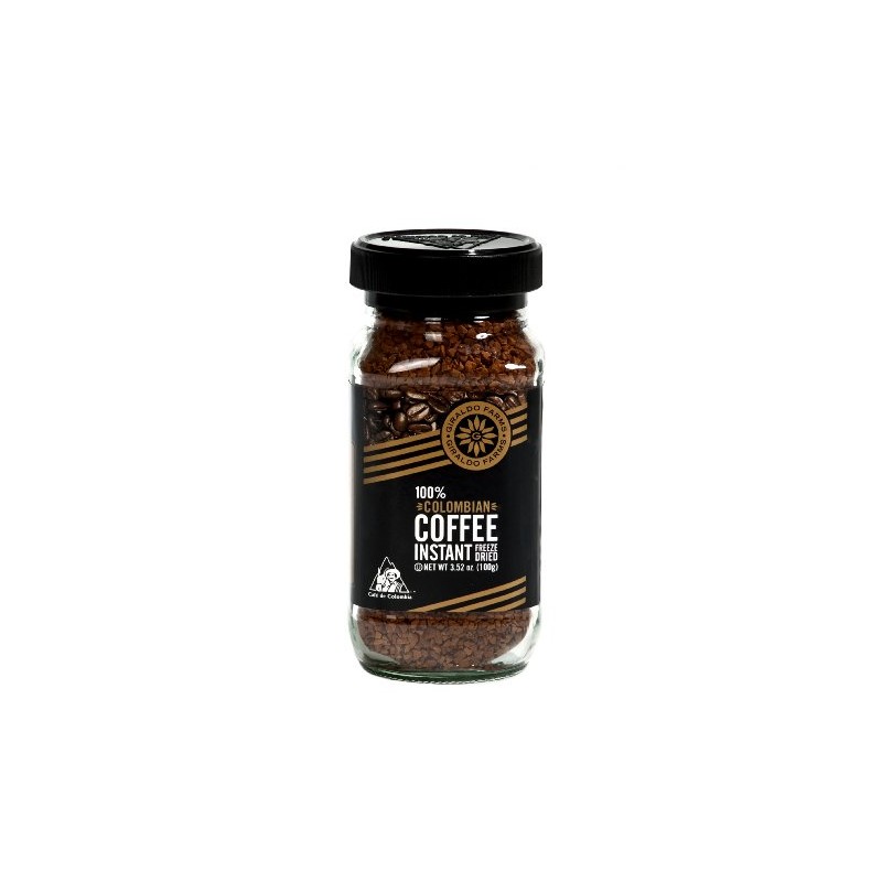 Giraldo Farms 100% Colombian Coffee Instant Freeze-dried, 3.5-Ounce (Pack of
