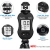 WapoRich Mini Wind Gauge, 360° Cup Anemometer Handheld Wind Gauge