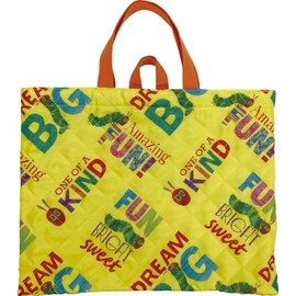 Eye Planning Harapeko N22447A Quilted Lesson Bag, Yellow, W 15.4 x H 12.2 inches (39 x 31 cm)