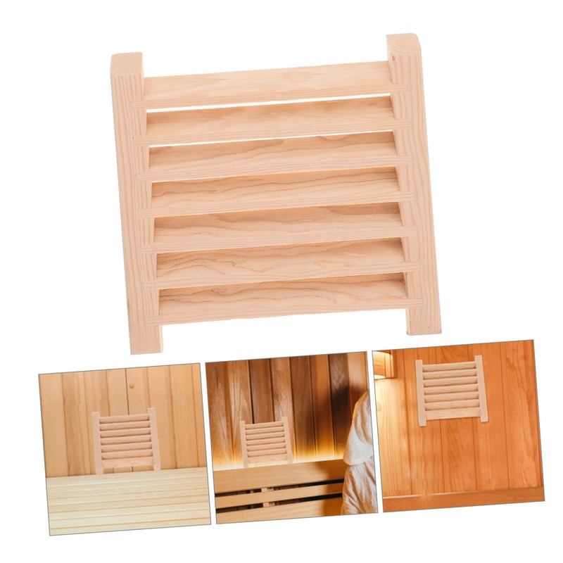 Tofficu Sauna Air Vent Grille Panel for Steam Room Ventilation