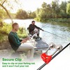 uxcell 20 Pcs Fishing Bells Plastic Clamp Fishing Rod Bite