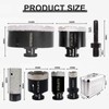 Diamond Core Drill Bits Set -7 pcs (25/35/50/65/100mm+25mm Finger Milling
