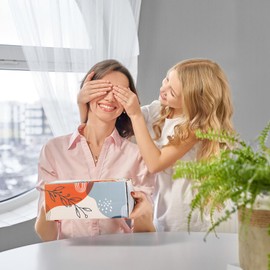 Taza de café helado de 16 onzas con tapa para regalo de cumpleaños posparto