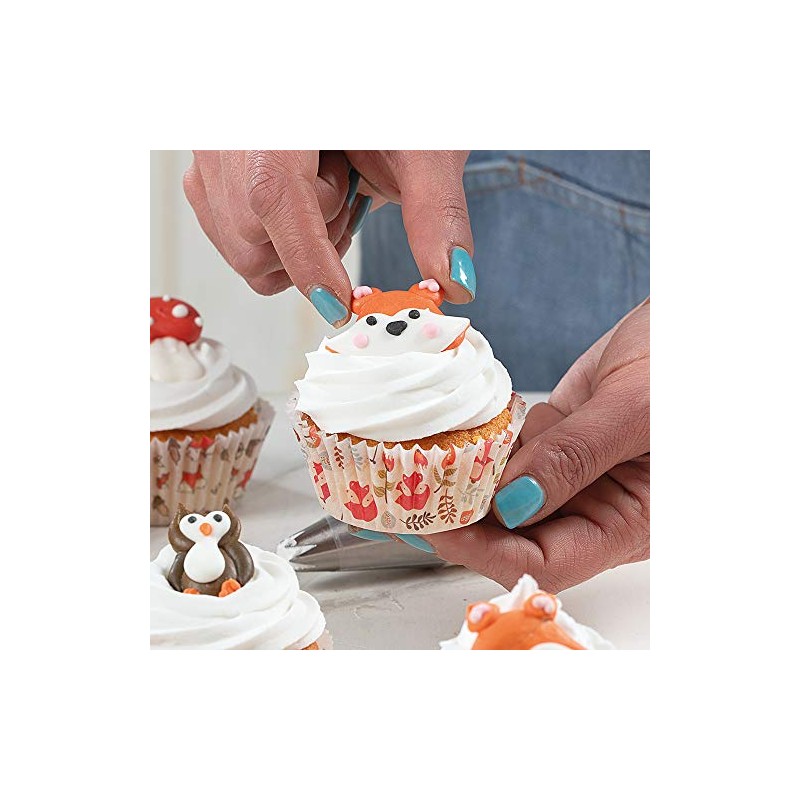 DECORA 0339831 Paper Cases Fox 50 x 32 mm Pack