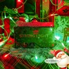 oopswow Red and Green String Lights, 33ft 100 LED Christmas
