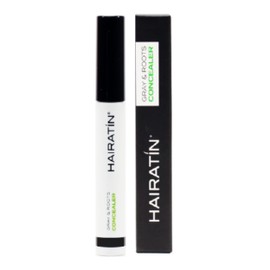 Hairatin Root Touch Up - Quick and Easy Application with Anti-transfer Technology for Better Concealing and Darkening of Gray Spots, and Maintains Thick Hair Throughout the Day
