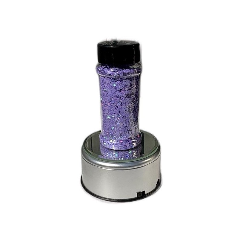 2oz Glitter Bottle Shaker:_Pistachio