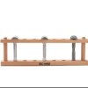 YAQI Wood Razor Holder Display Storage For 7 hole Multiple