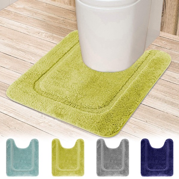 ALICES Toilet Mat, Rug, Fluffy/Washable, High Density Scandinavian Toilet Foot