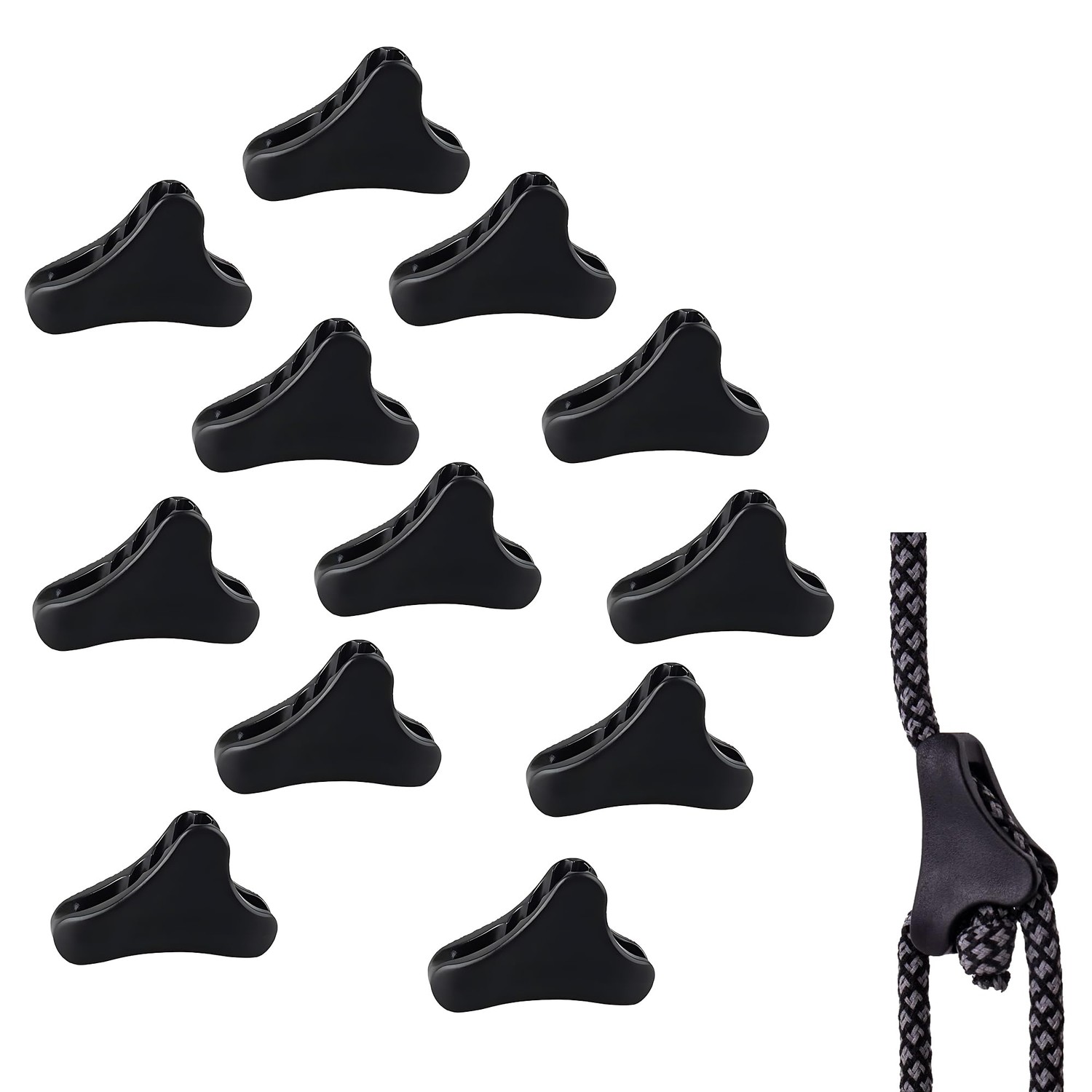 Guy Rope Tensioners 12pcs, Adjustable Guyline Tensioner and Plastic ...