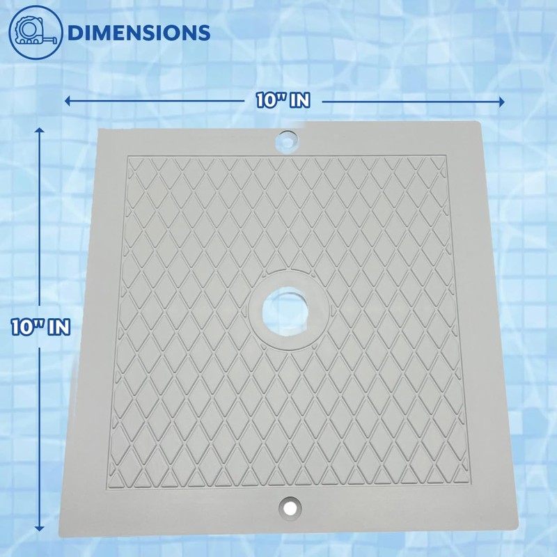 Poolzilla 2-Pack 10" Skimmer Lid Replacement for Hayward SPX1082E, SP082,