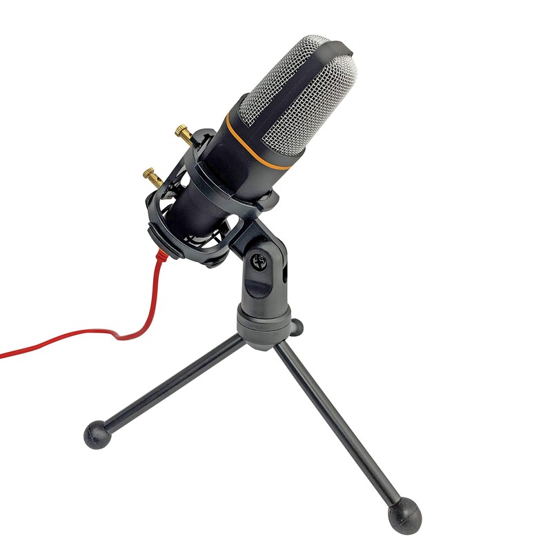 WOXTER Mic Studio Black - Micrófono condensador profesional para ordenado