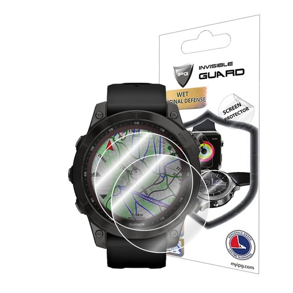 IPG for Garmin Fenix 7 - Pro-Solar-Sapphire Watch Hydrogel Screen