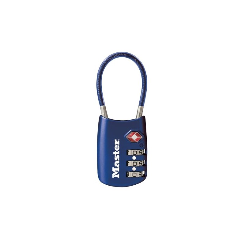master lock candado, puedes establecer tu propia combinación TSA aceptado
