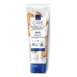 Avon Care Crema Pmanos Glicerina Y Aceite De Almendras 75g                                                                                            
