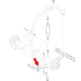 10L0L Heavy Duty 4 Leaf Rear Spring Kit for EZGO TXT Electric 1994-up & Gas 1995-2013 Golf Cart, Includes Bushings, Sleeves, U Bolts, OEM: 70506-G01 74135-G01 74207-G01 74207-G02 74207-G03