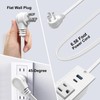 USB C Recessed Power Strip Fast Charge Desktop Power Station