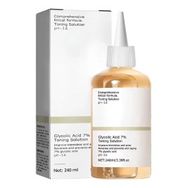 Ácido Glicólico 7% Tónico Exfolia Hidrata Piel 240ml